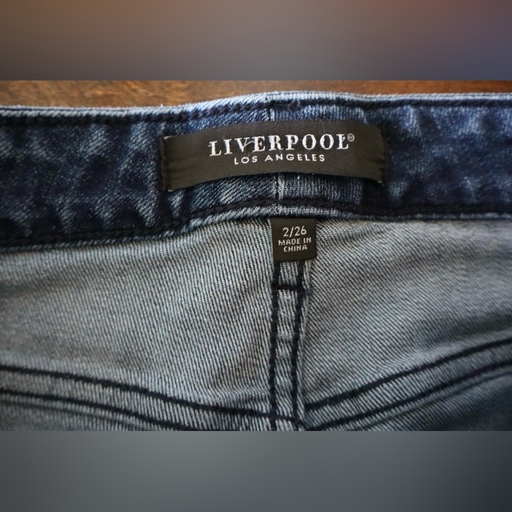 Liverpool Los Angeles Women’s Jeans Mid-Rise Straight Leg - Picture 3 of 5
